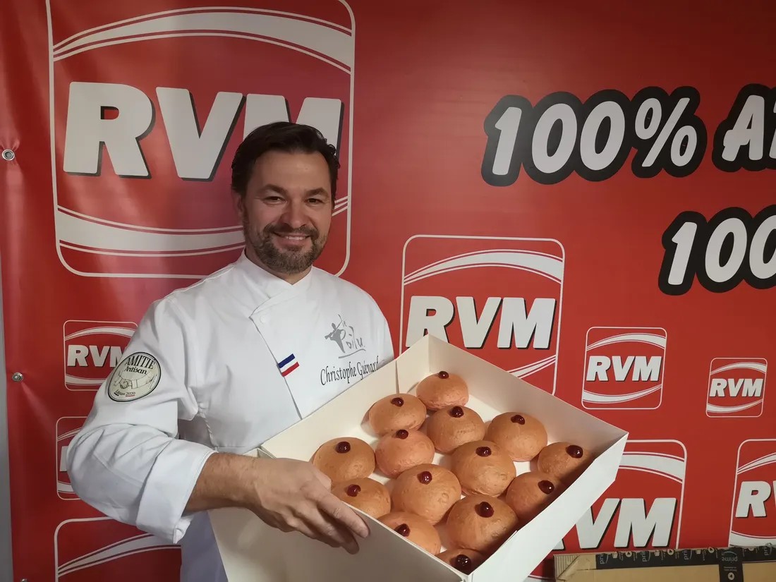 Brioches rose Guenard 21